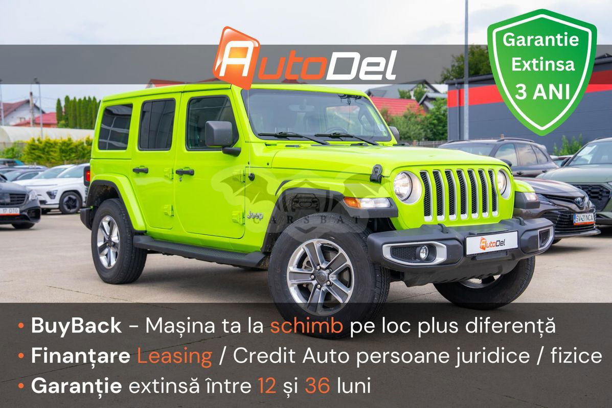 Jeep Wrangler Unlimited 2.0 T-GDI Hardtop AWD Automatik Sahara 2021