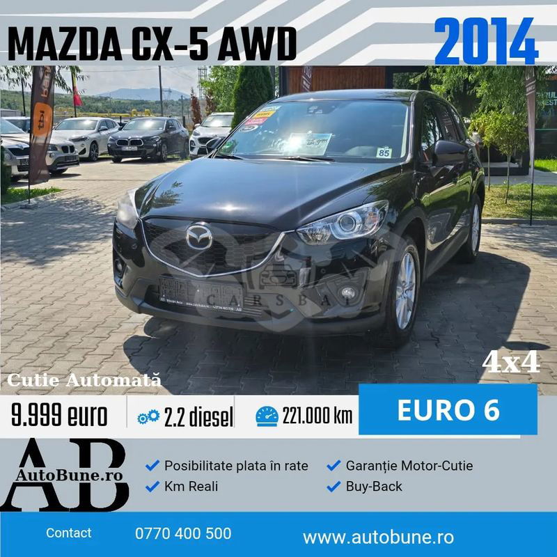 Mazda CX-5 I [2012 - 2017] 2.2 SKYACTIV-D AWD Aut. Sports-Line 2014