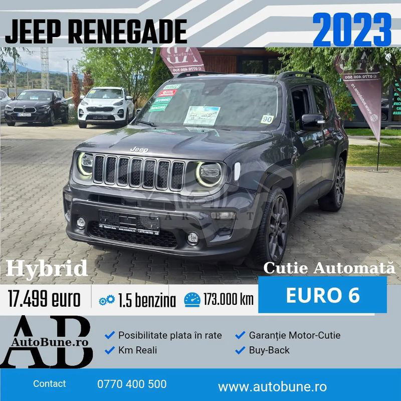Jeep Renegade 1.3T 4xe AT6 PHEV Limited 2023