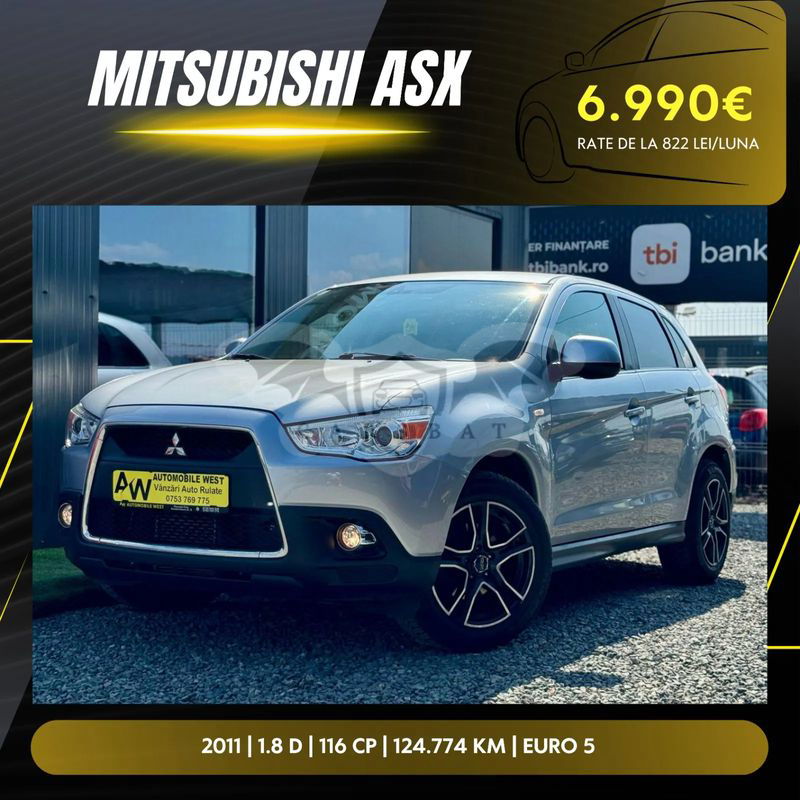 Mitsubishi ASX 1.8 DI-D 2WD Invite 2011