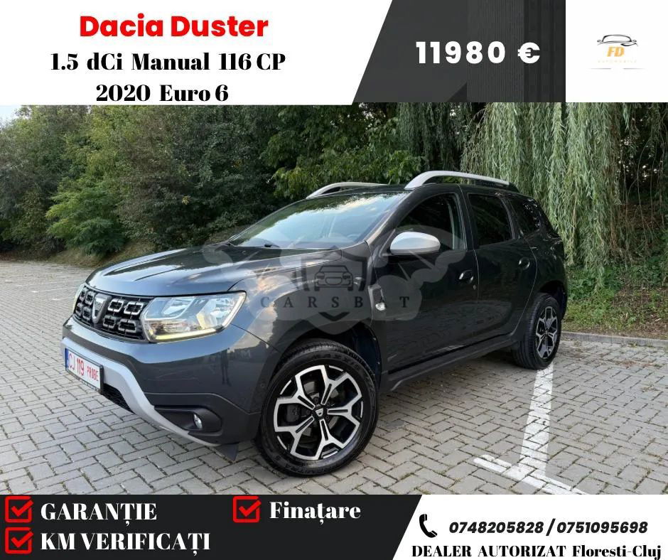 Dacia Duster II [2018 - Prezent] 1.5 Blue dCi Prestige 2020