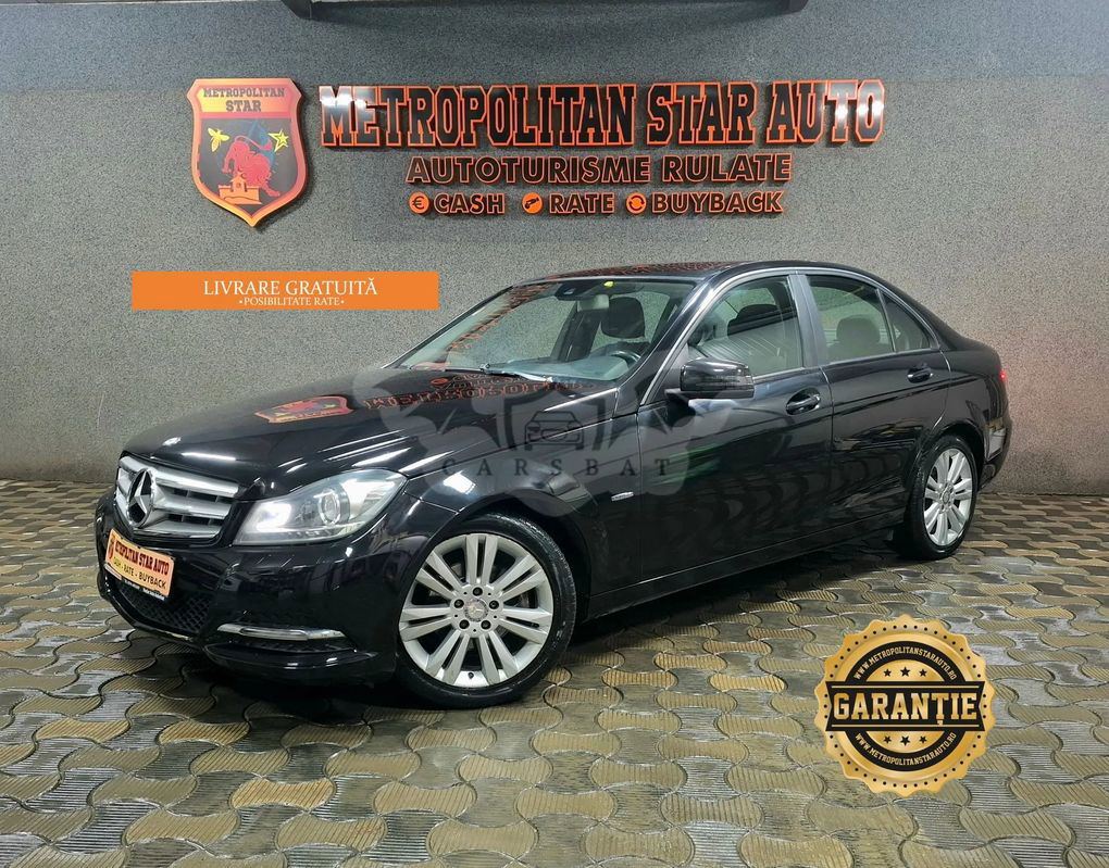 Mercedes-Benz C W204 [2007 - 2015] 200 CDI DPF (BlueEFFICIENCY) 7G-TRONIC Avantgarde 2011