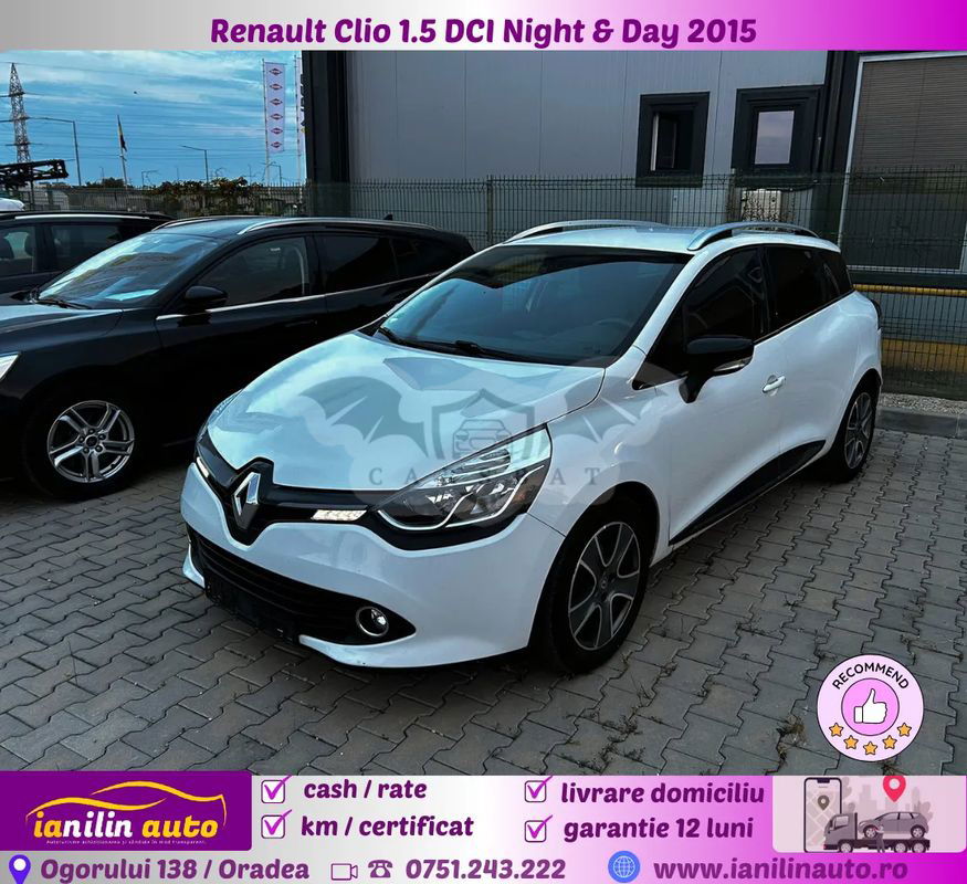 Renault Clio IV [2012 - 2019 Energy dCi 90 Start & Stop 83g Eco-Drive 2015