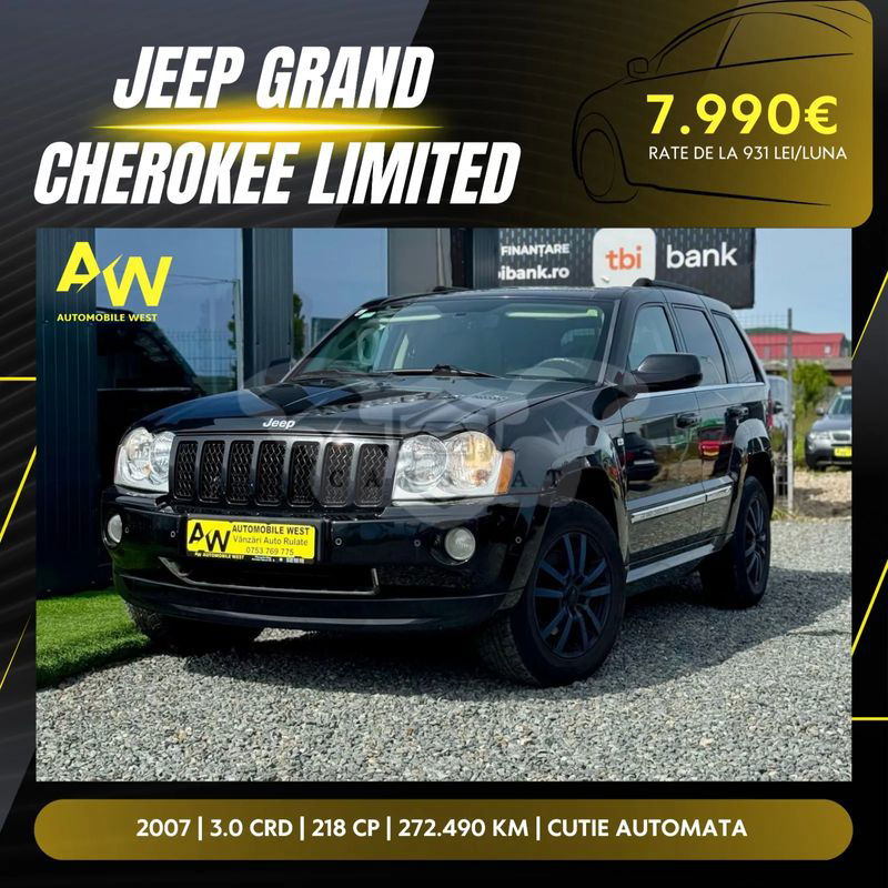 Jeep Grand Cherokee 3.0 CRD Automatik DPF S-Limited 2007