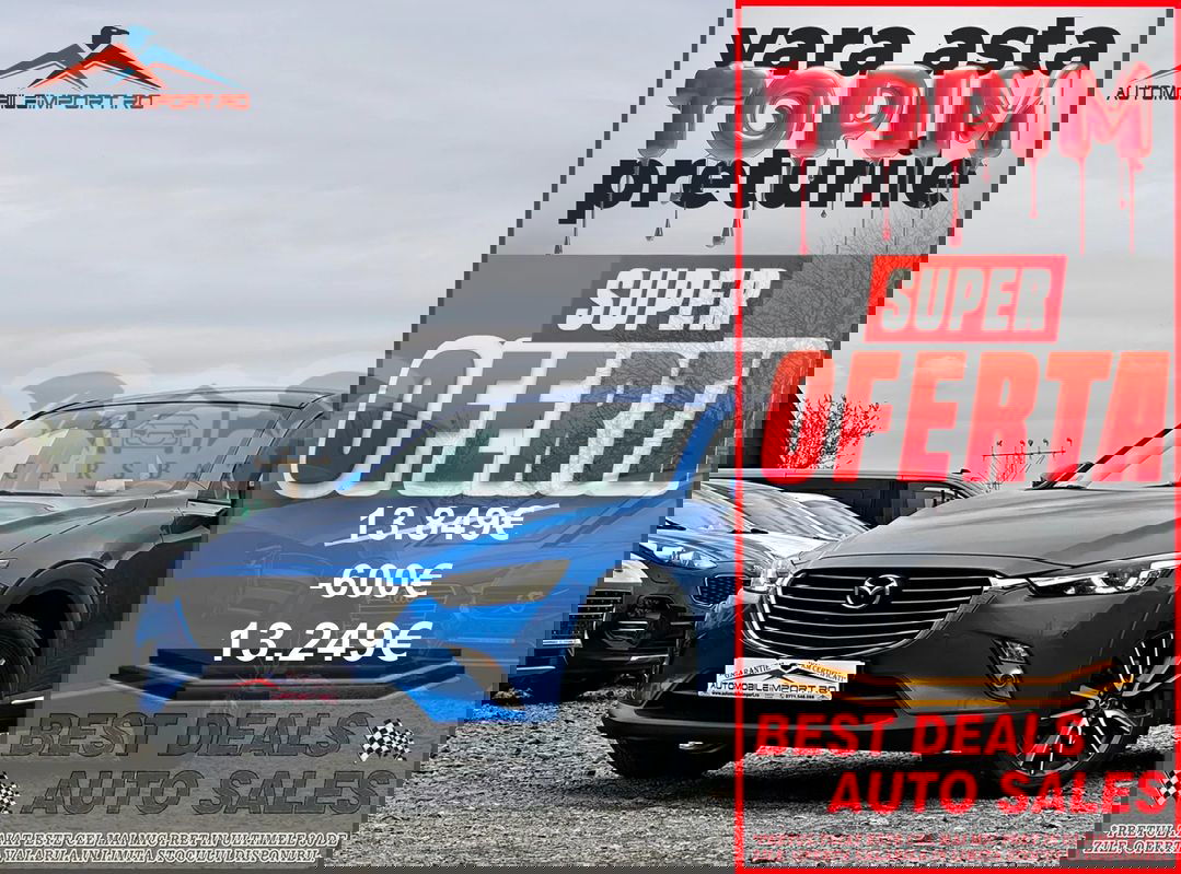 Mazda CX-3 SKYACTIV-D 105 SKYACTIV-Drive AWD Sports-Line 2016