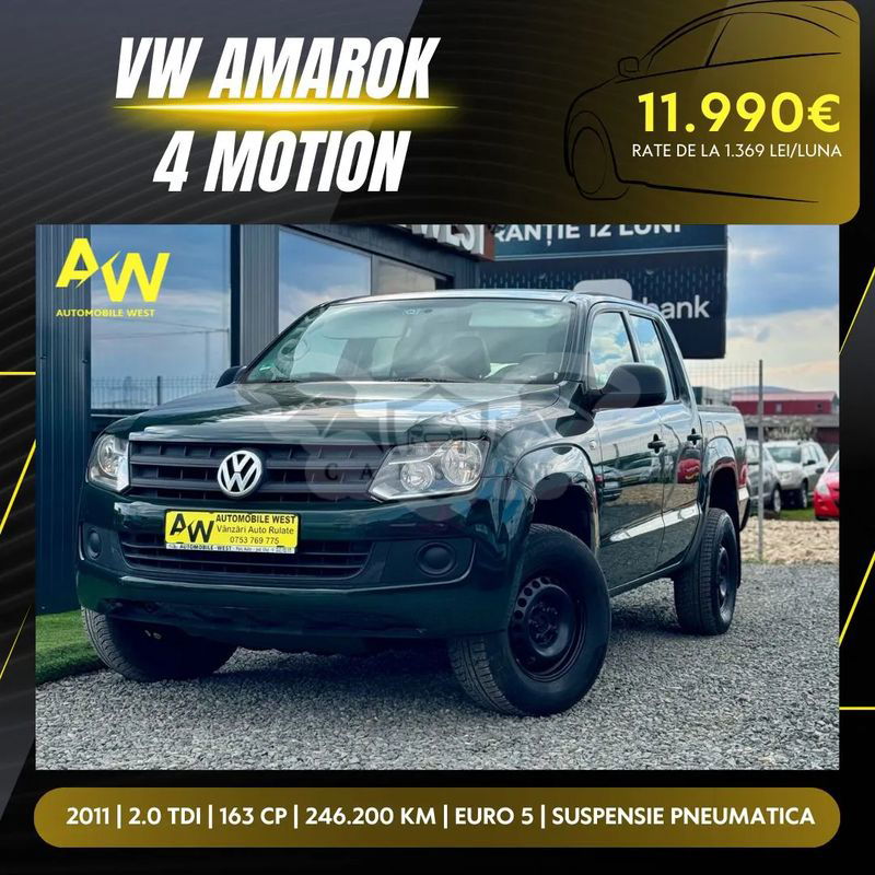 Volkswagen Amarok 2.0 BiTDI 4MOTION Trendline 2011