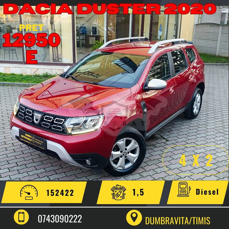 Dacia Duster II [2018 - Prezent] 1.5 Blue dCi Comfort 2020