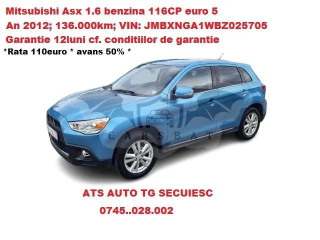 Mitsubishi ASX 1.6 2WD Invite A30 2012