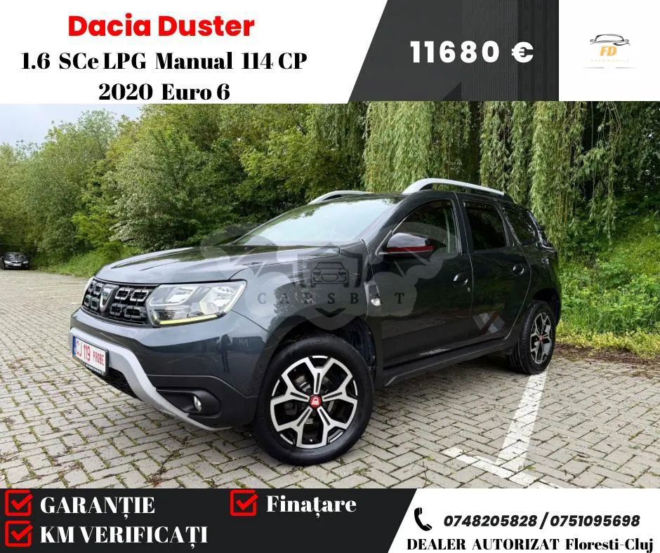 Dacia Duster II [2018 - Prezent] 1.6 SCe Prestige jante 17" 2020