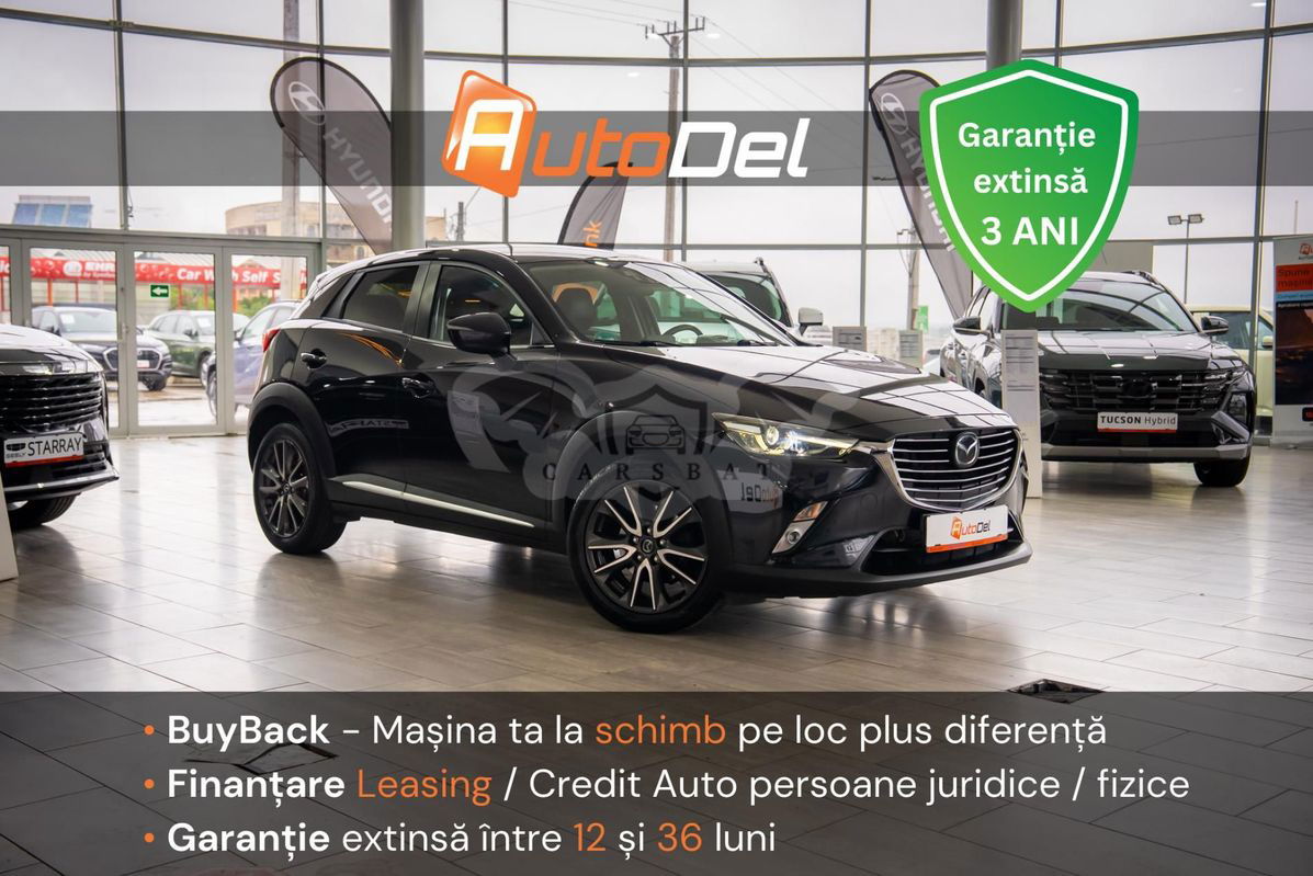 Mazda CX-3 SKYACTIV-D 105 SKYACTIV-Drive AWD Sports-Line 2016