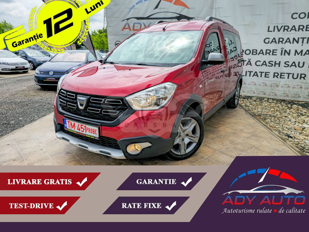 Dacia Dokker TCe 130 GPF Stepway Plus 2020