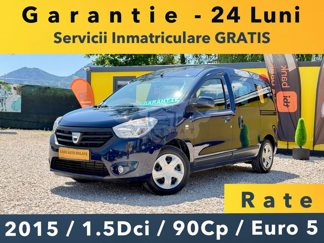 Dacia Dokker 1.5 dCi 90 CP Laureate 2015