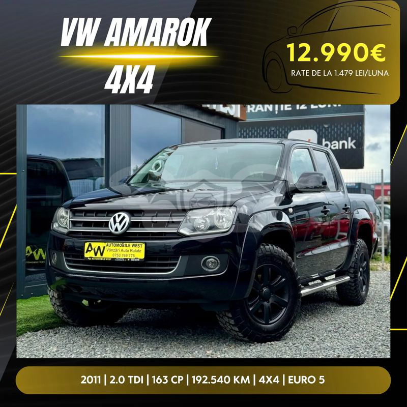 Volkswagen Amarok 2.0 BiTDI 4MOTION 2011