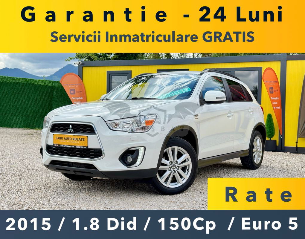 Mitsubishi ASX 1.8 DI-D 2WD Klassik Kollektion+ 2015