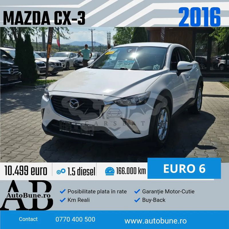 Mazda CX-3 SKYACTIV-D 105 FWD Center-Line 2016