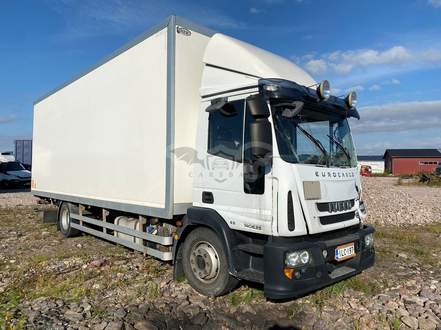 Iveco Eurocargo 140E25 4X2 Kokosivunaukeava umpikori. 2013