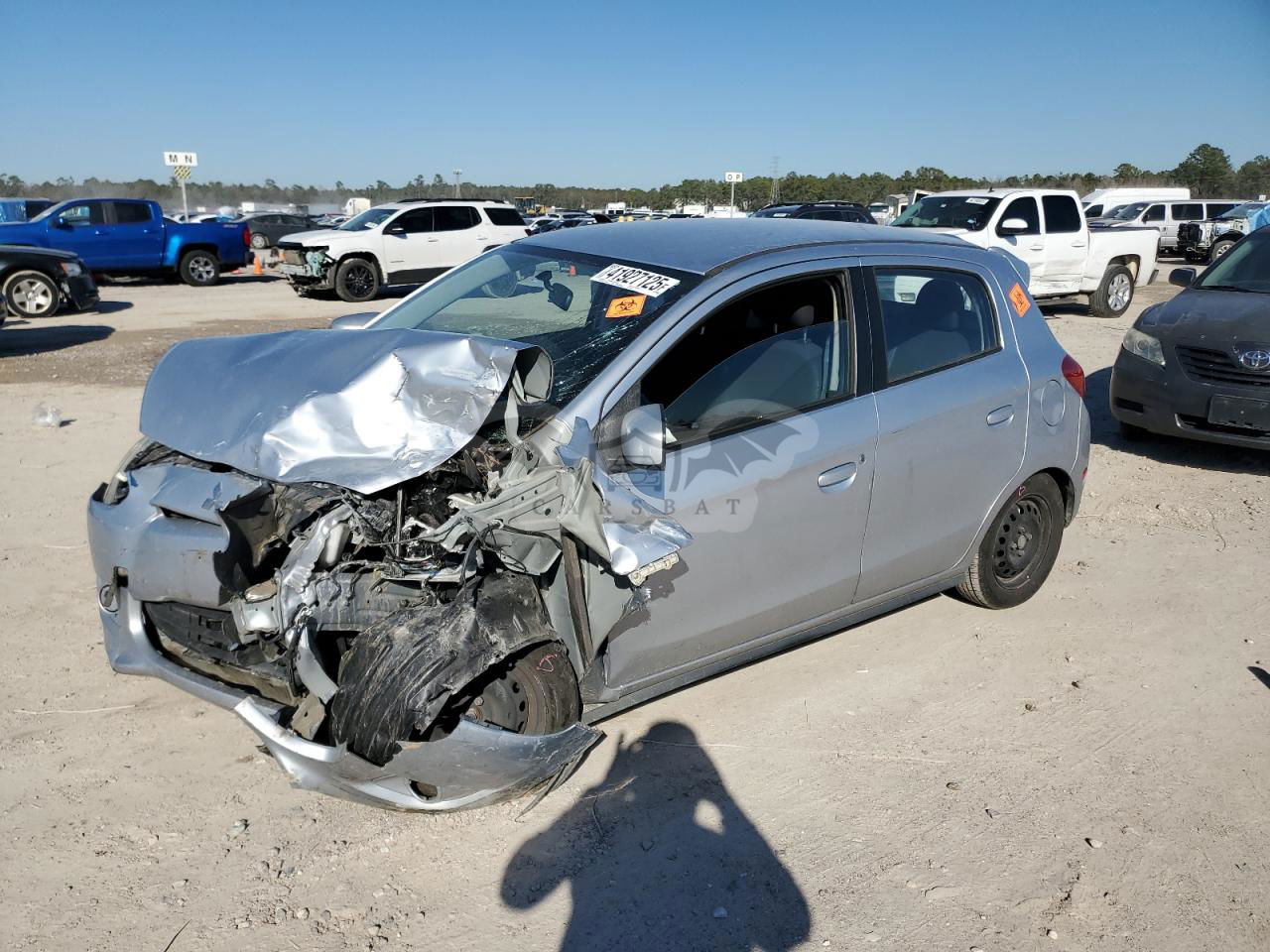 Mitsubishi Mirage DE 1.2L  3 2015