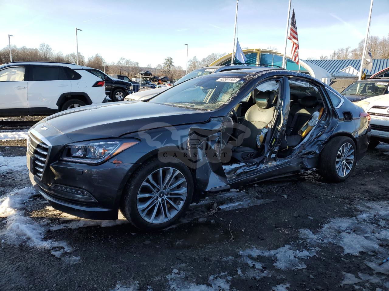 Genesis G80 BASE 3.8L  6 2017