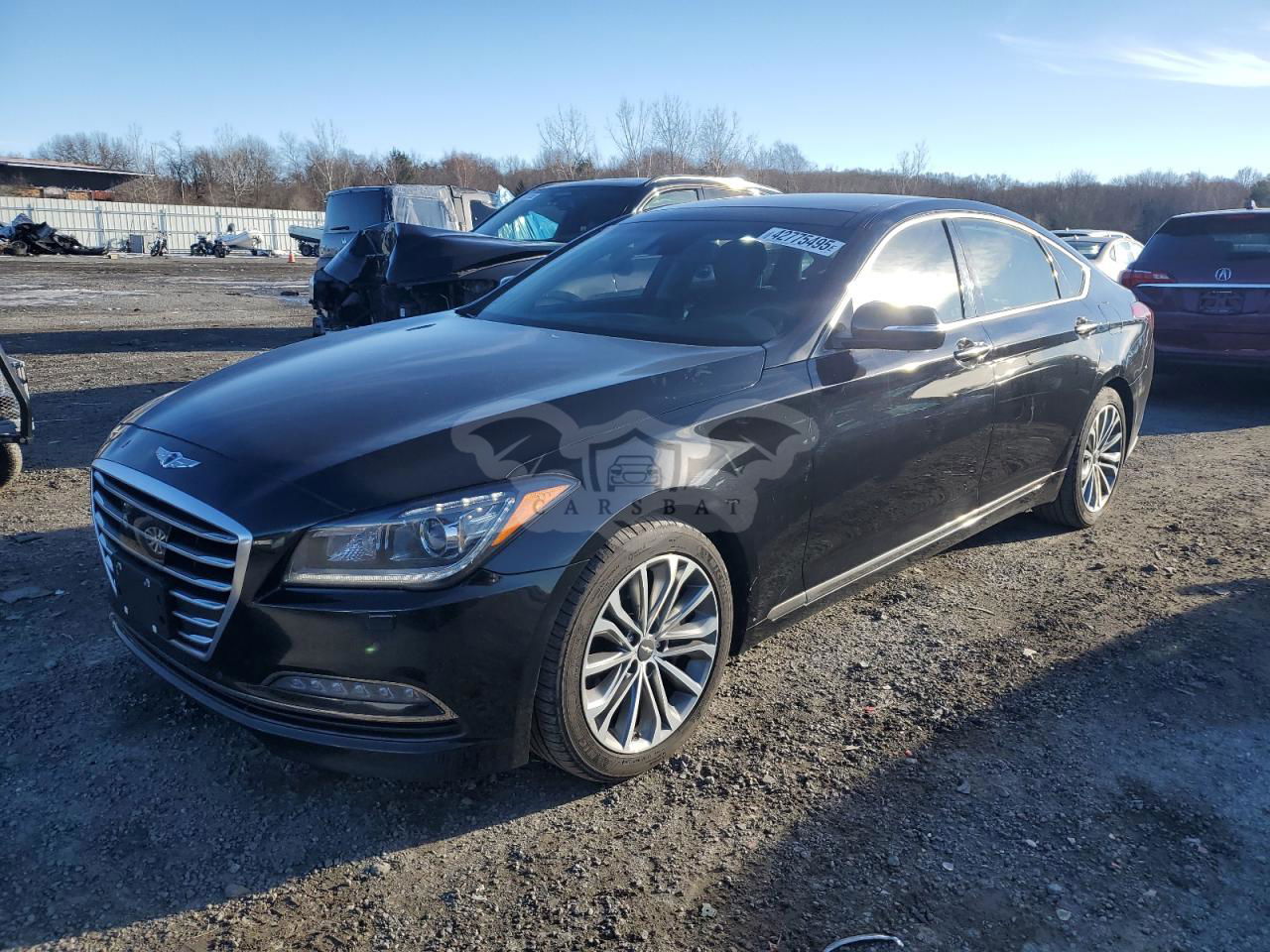 Genesis G80 BASE 3.8L  6 2017