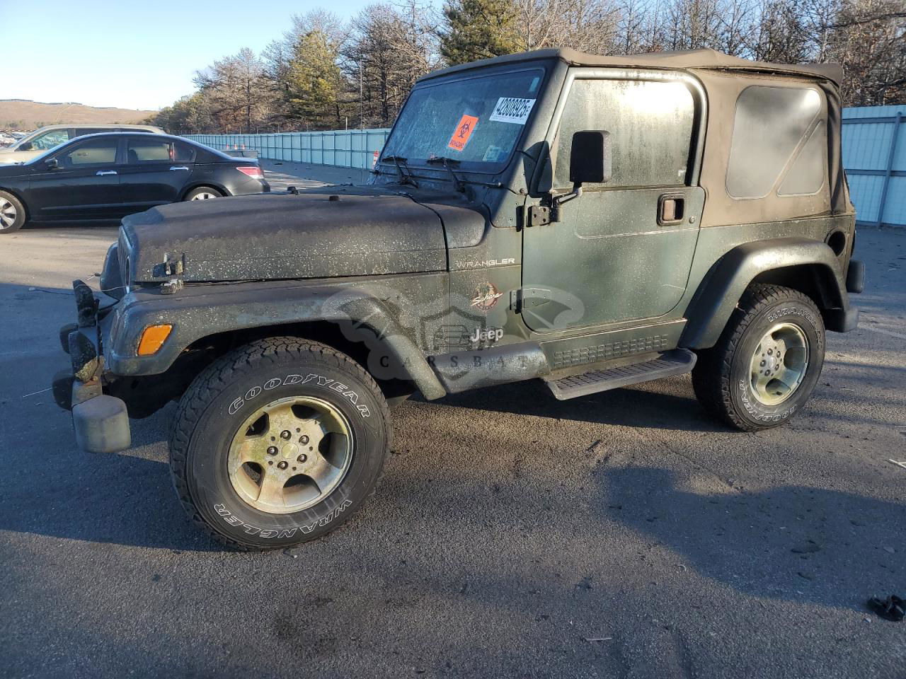 Jeep Wrangler SAHARA 4.0L  6 2002