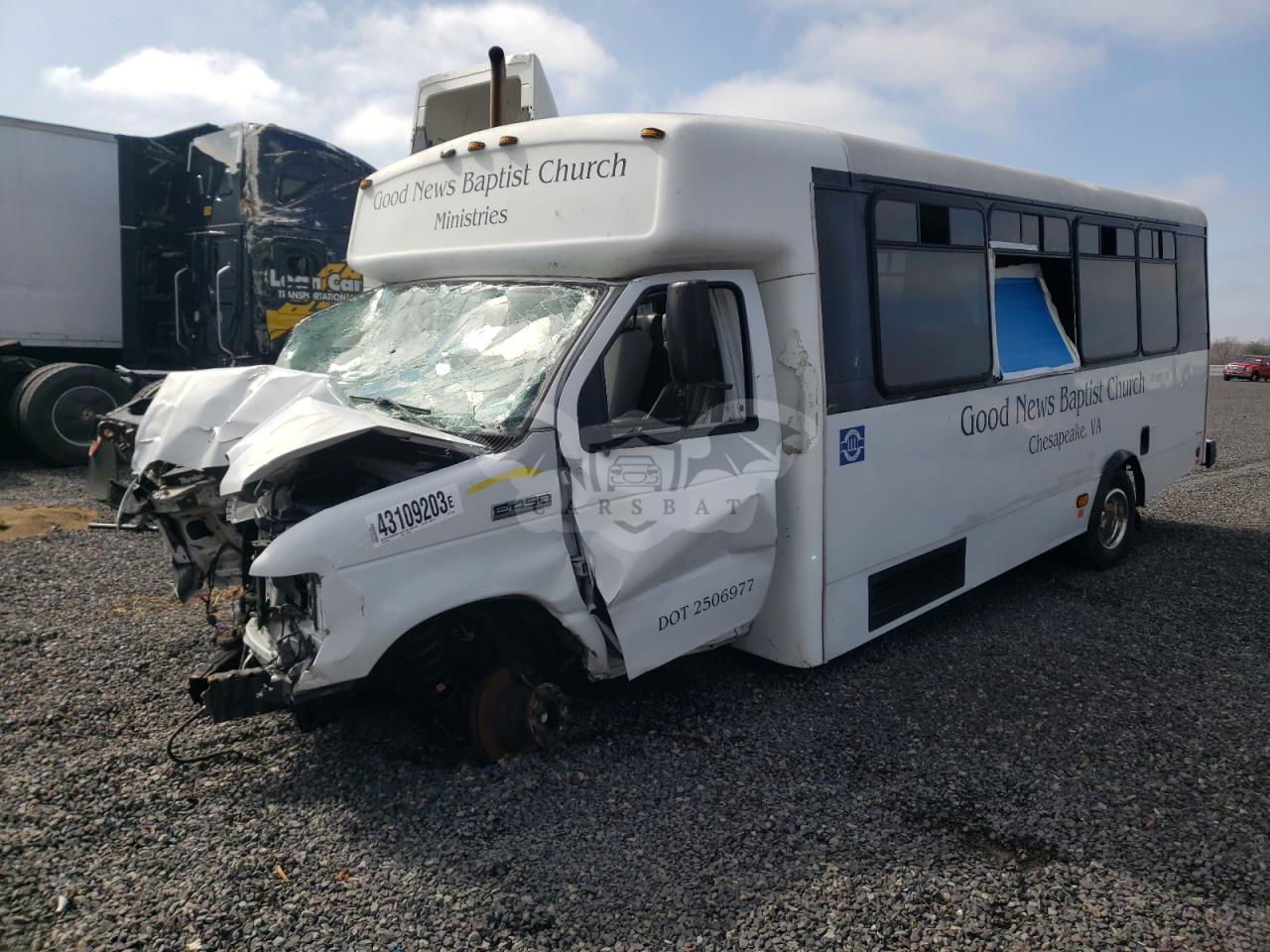 Ford Econoline E450 SUPER DUTY CUTAWAY VAN 6.8L 10 2014
