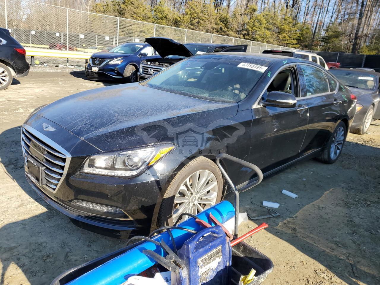 Genesis G80 BASE 3.8L  6 2017