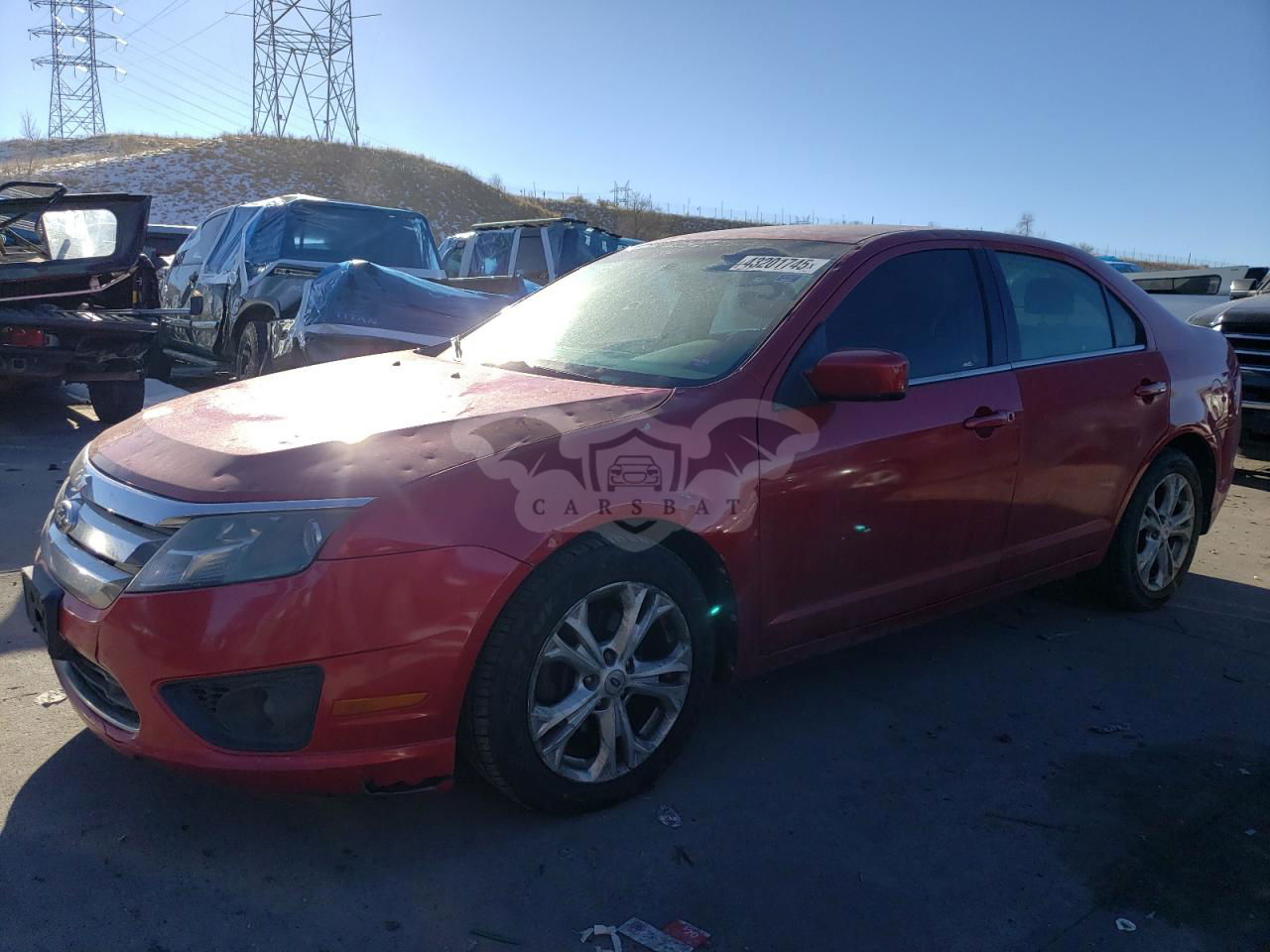 Ford Fusion SE 2.5L  4 2012