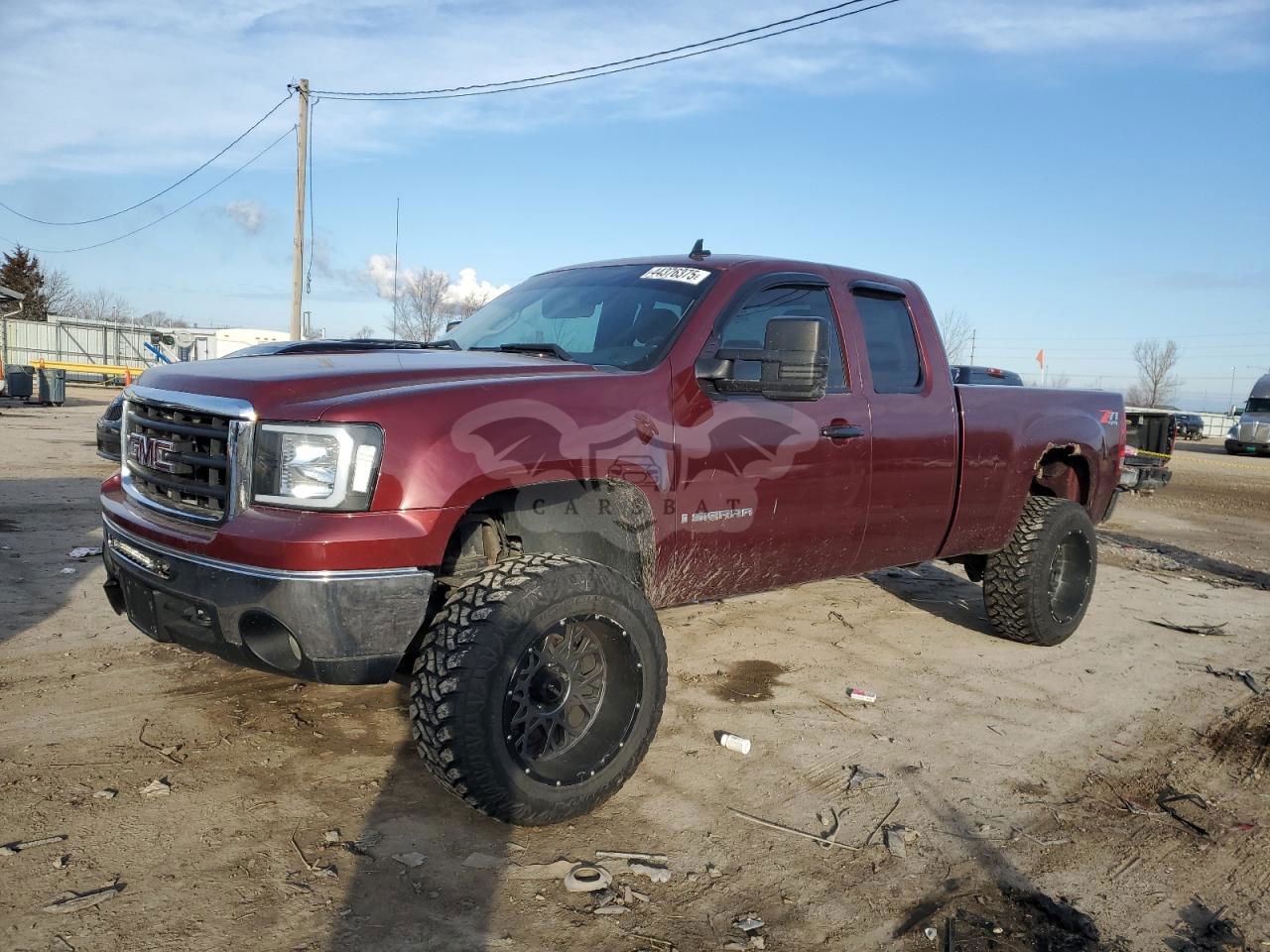 GMC Sierra K1500 SLE 5.3L  8 2009