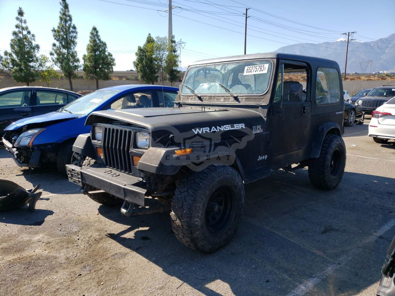 Jeep Wrangler S 2.5L  4 1990