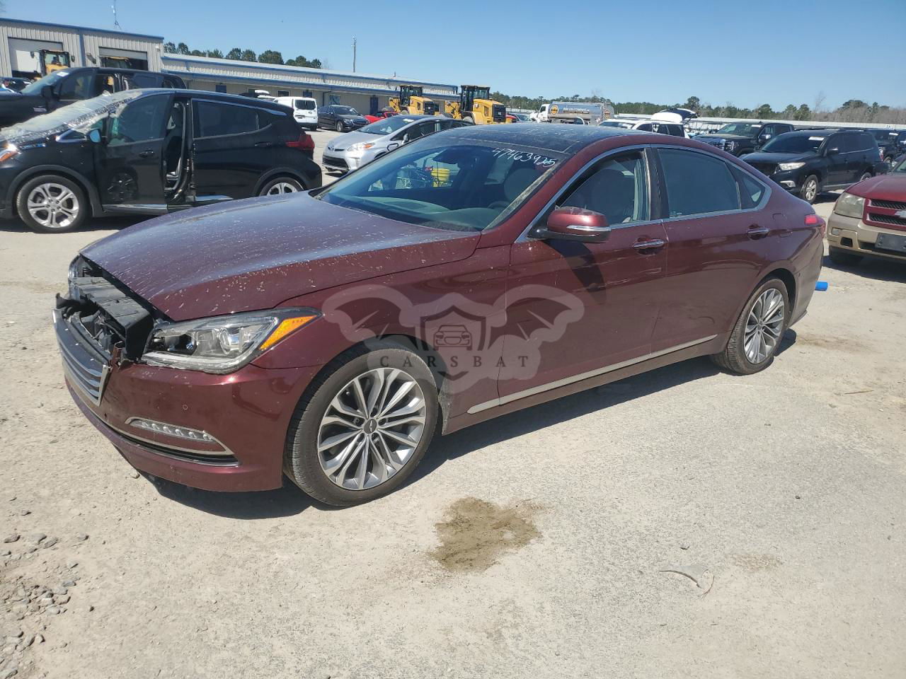 Genesis G80 BASE 3.8L  6 2017