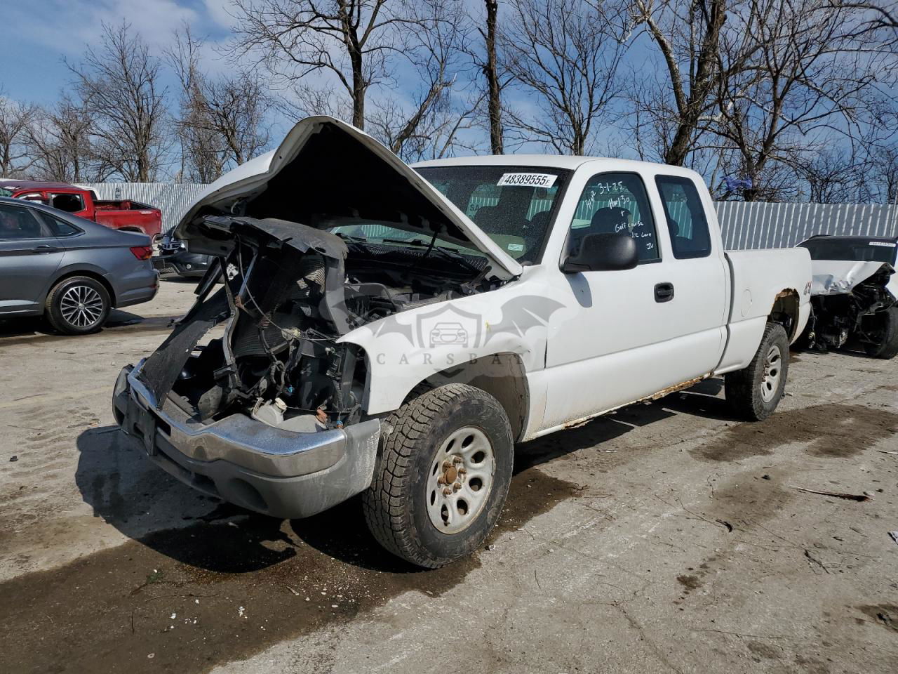 GMC Sierra K1500 4.8L  8 2006