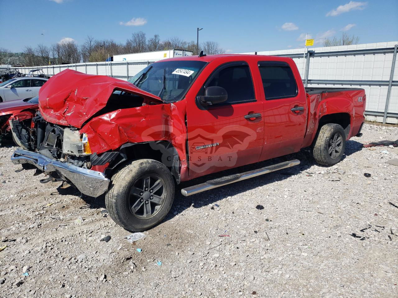 GMC Sierra K1500 SLE 5.3L  8 2011