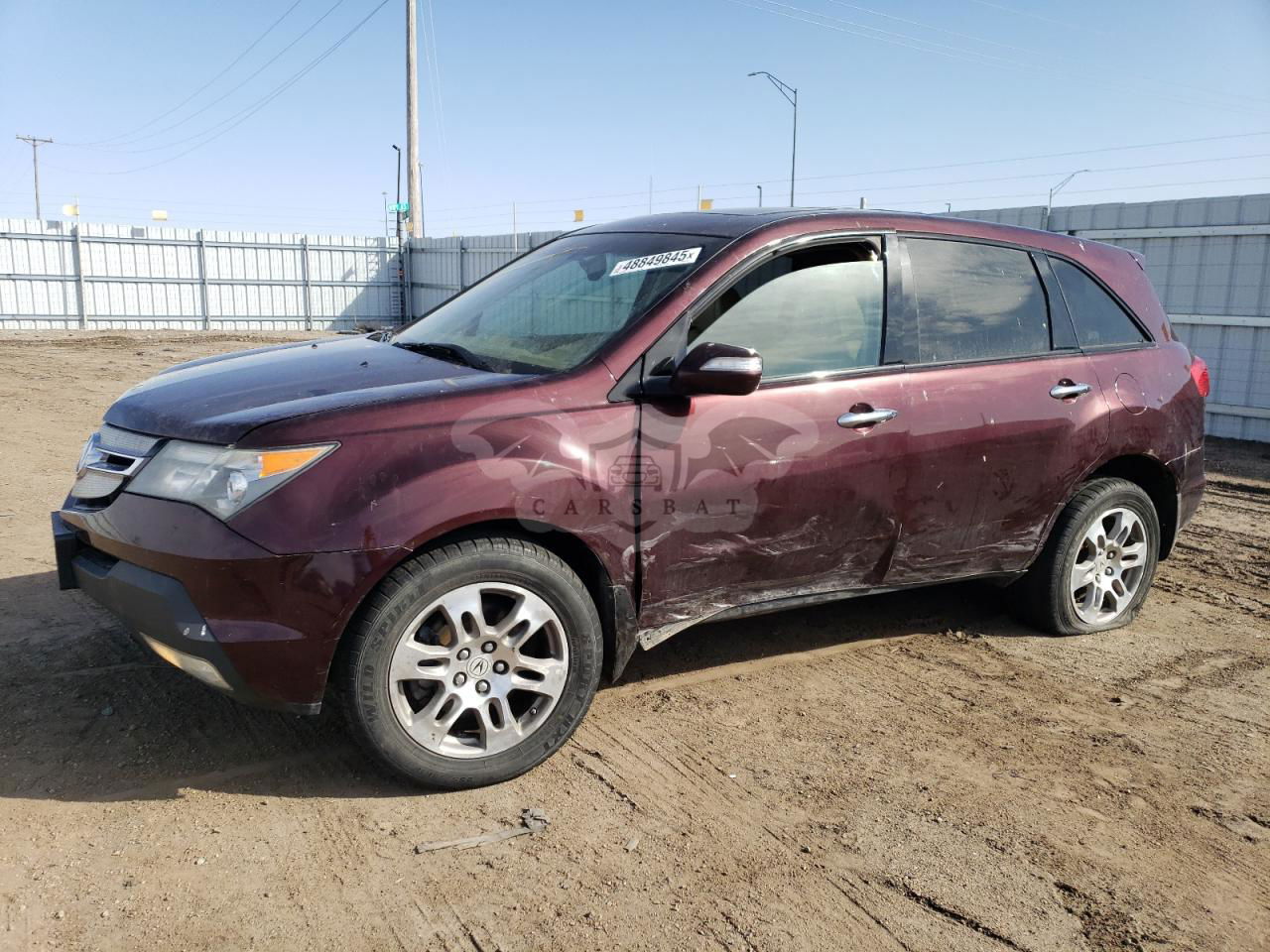 Acura MDX 3.7L  6 2008