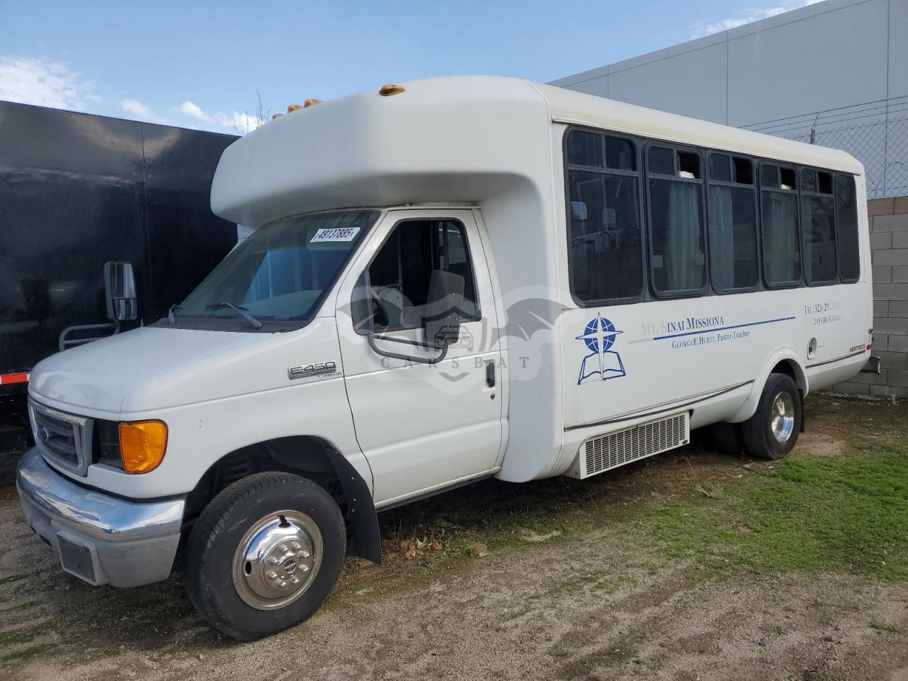 Ford Econoline E450 SUPER DUTY CUTAWAY VAN 10 2007