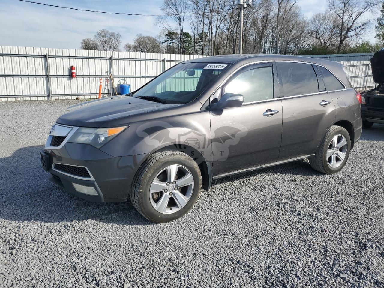 Acura MDX TECHNOLOGY 3.7L  6 2012