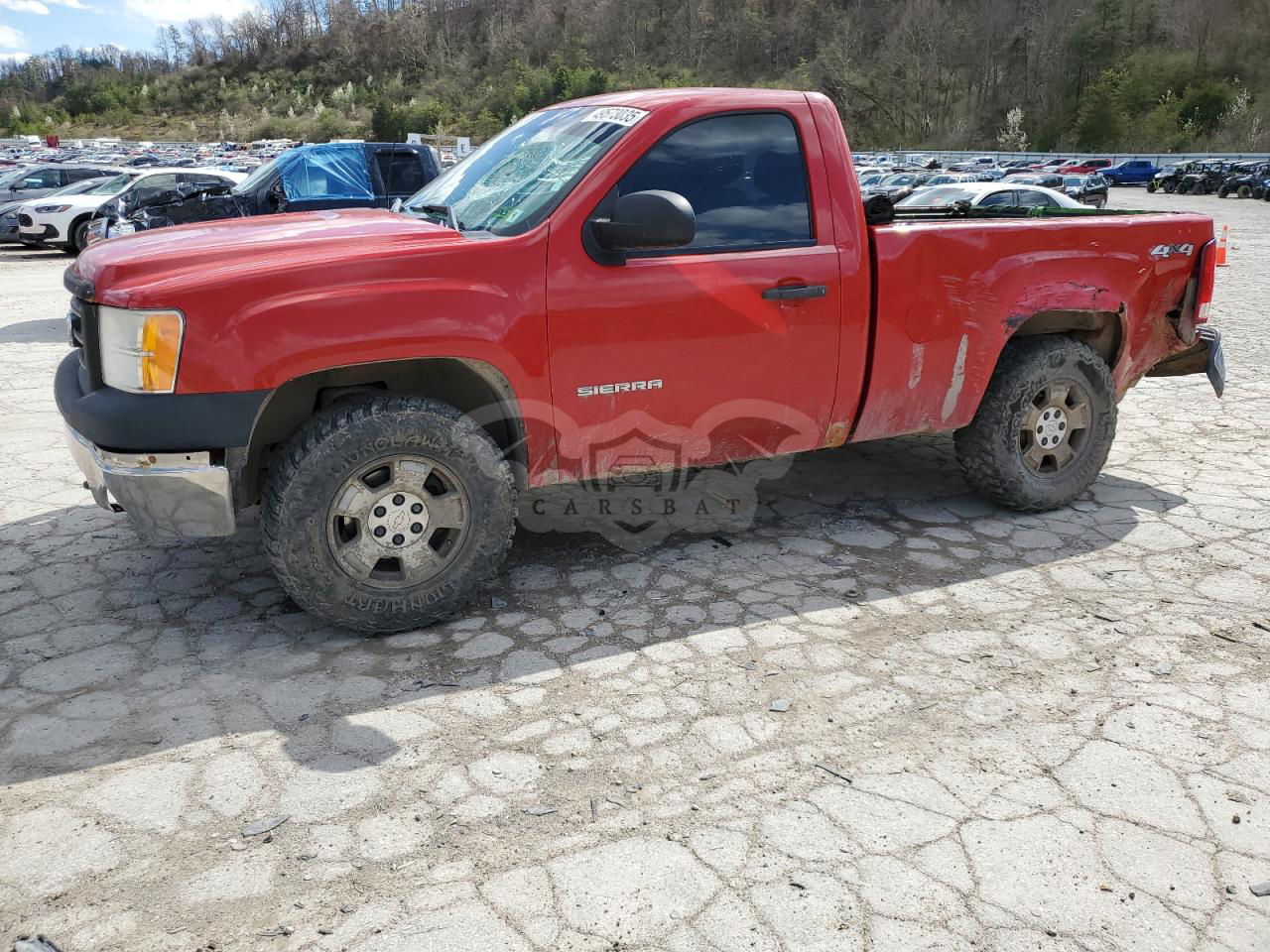 GMC Sierra K1500 4.8L  8 2011