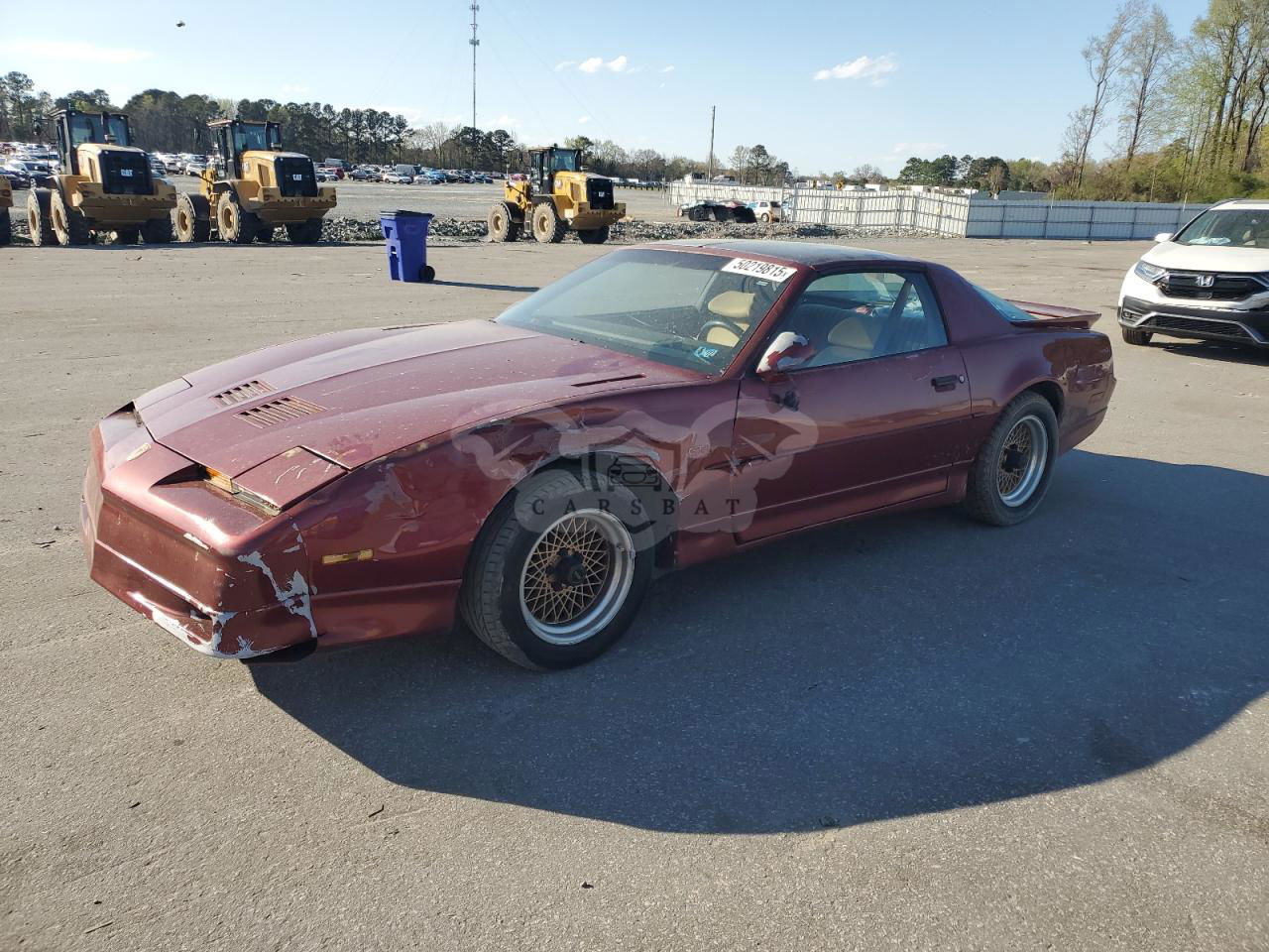 Pontiac Firebird TRANS AM 5.7L  8 1989