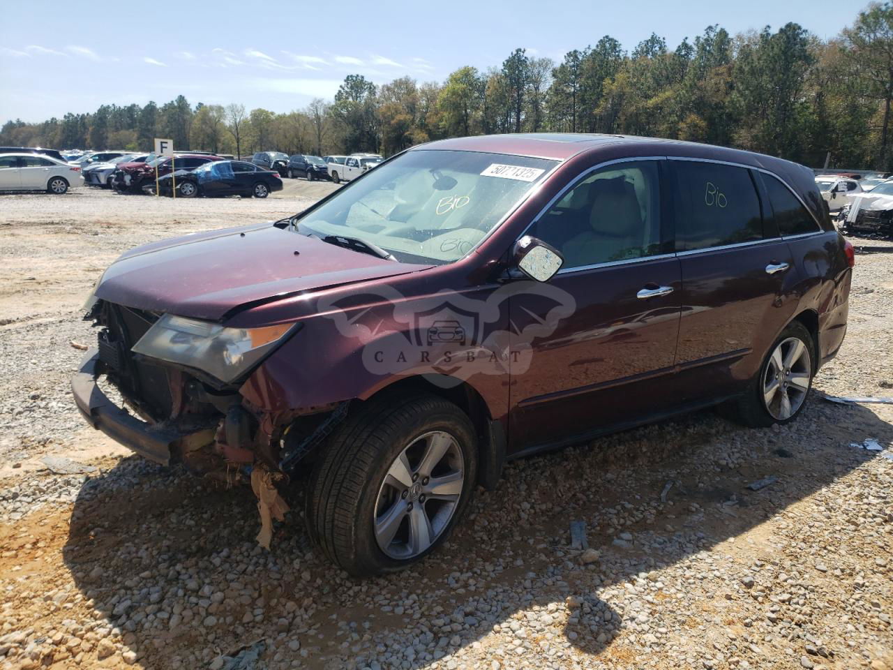 Acura MDX TECHNOLOGY 3.7L  6 2012