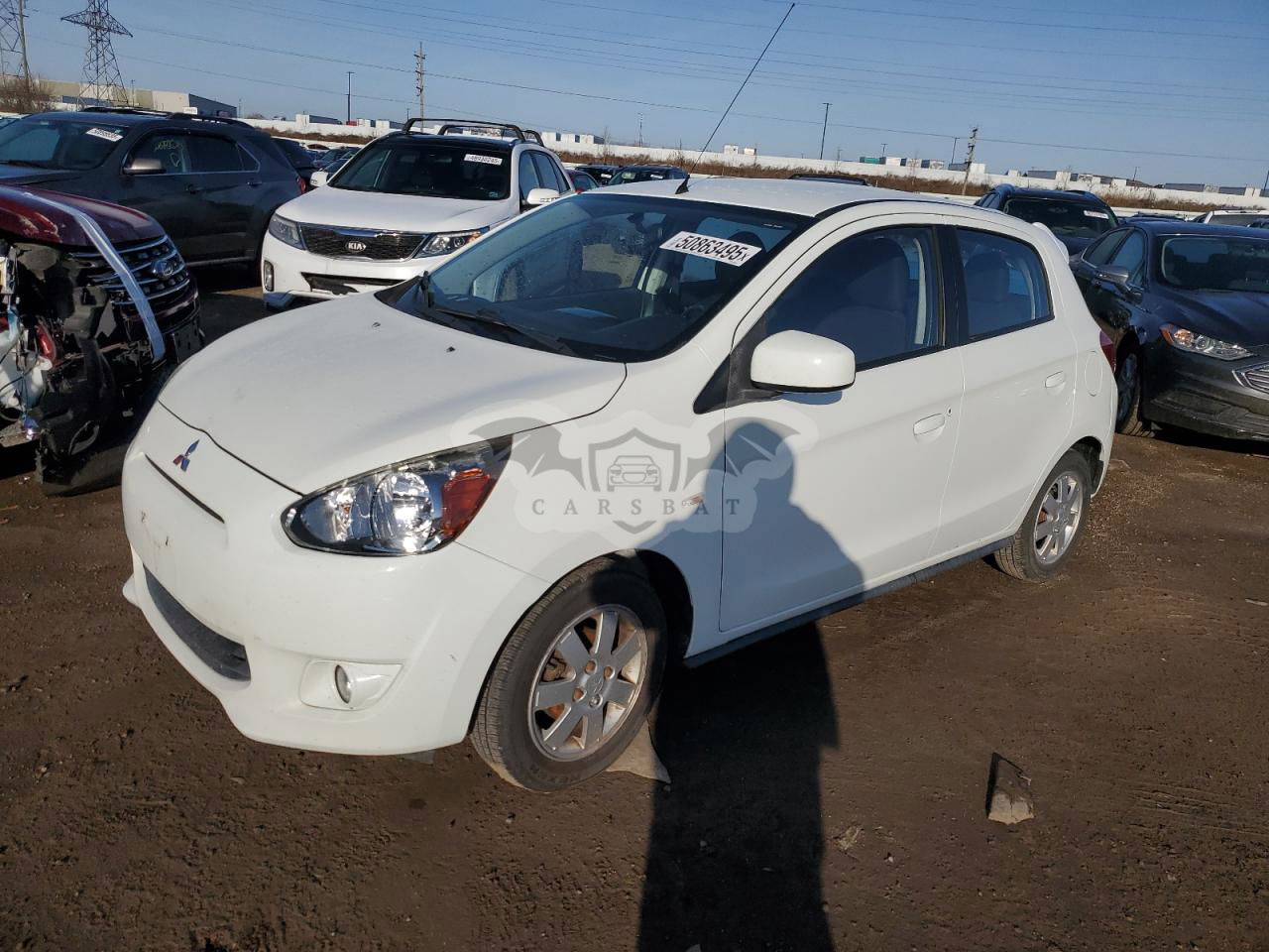 Mitsubishi Mirage ES 1.2L  3 2014