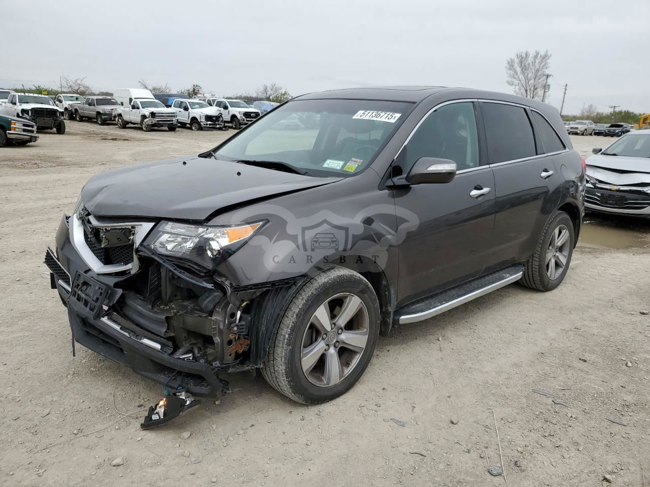 Acura MDX TECHNOLOGY 3.7L  6 2012