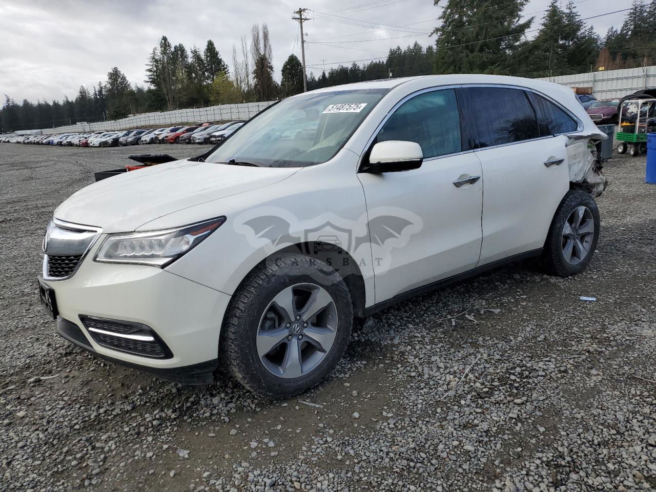 Acura MDX 3.5L  6 2014