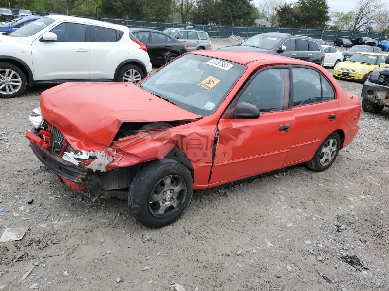 Hyundai Accent GL 1.6L  4 2001