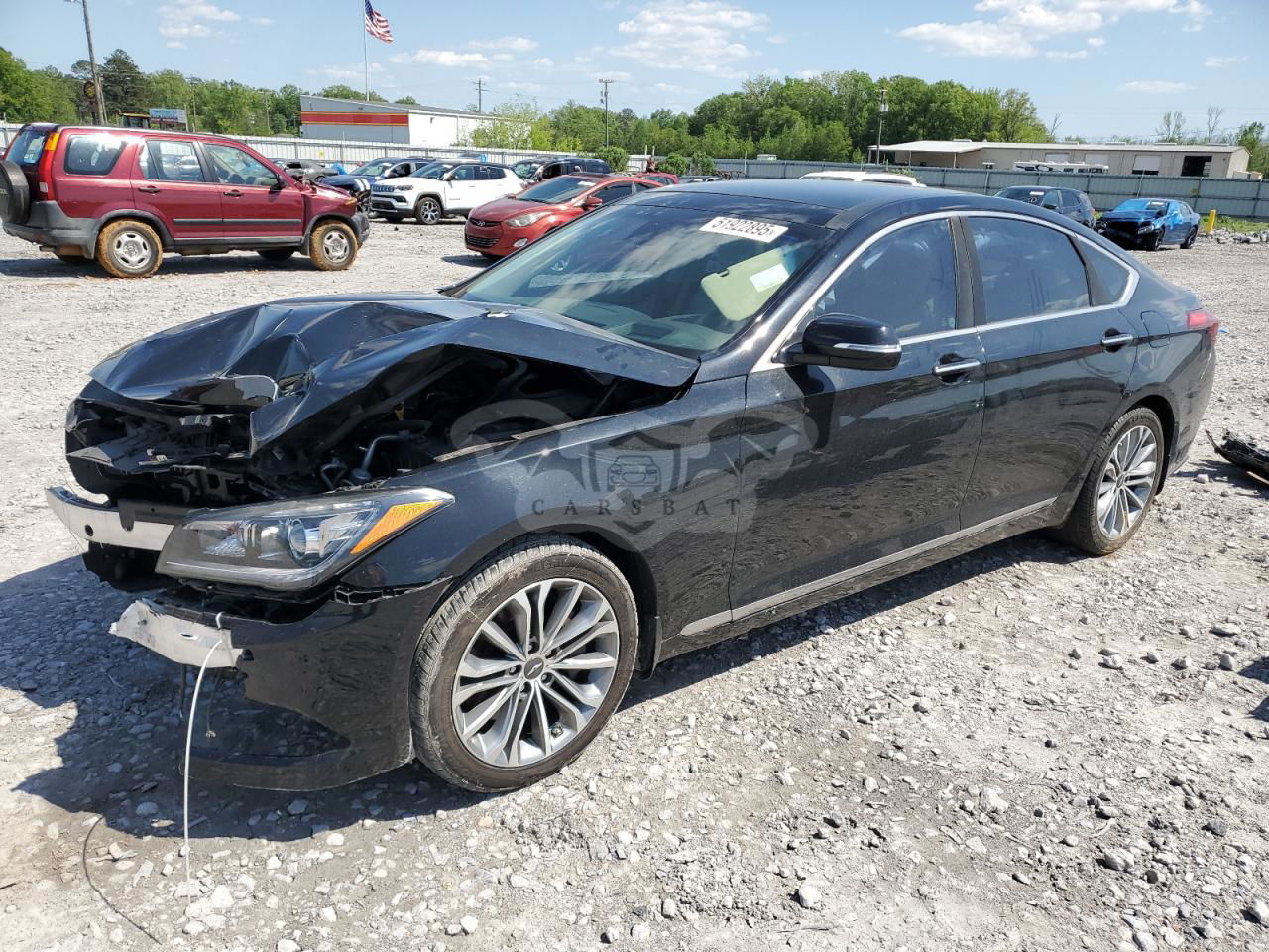 Genesis G80 BASE 3.8L  6 2017