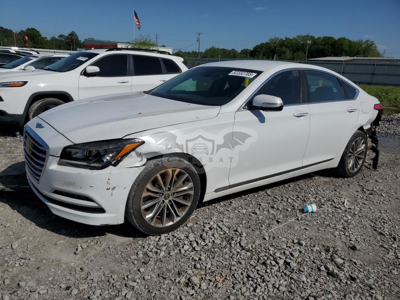 Genesis G80 BASE 3.8L  6 2017