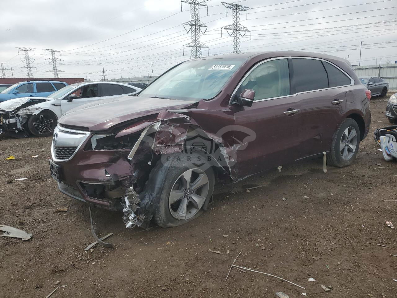 Acura MDX 3.5L  6 2014