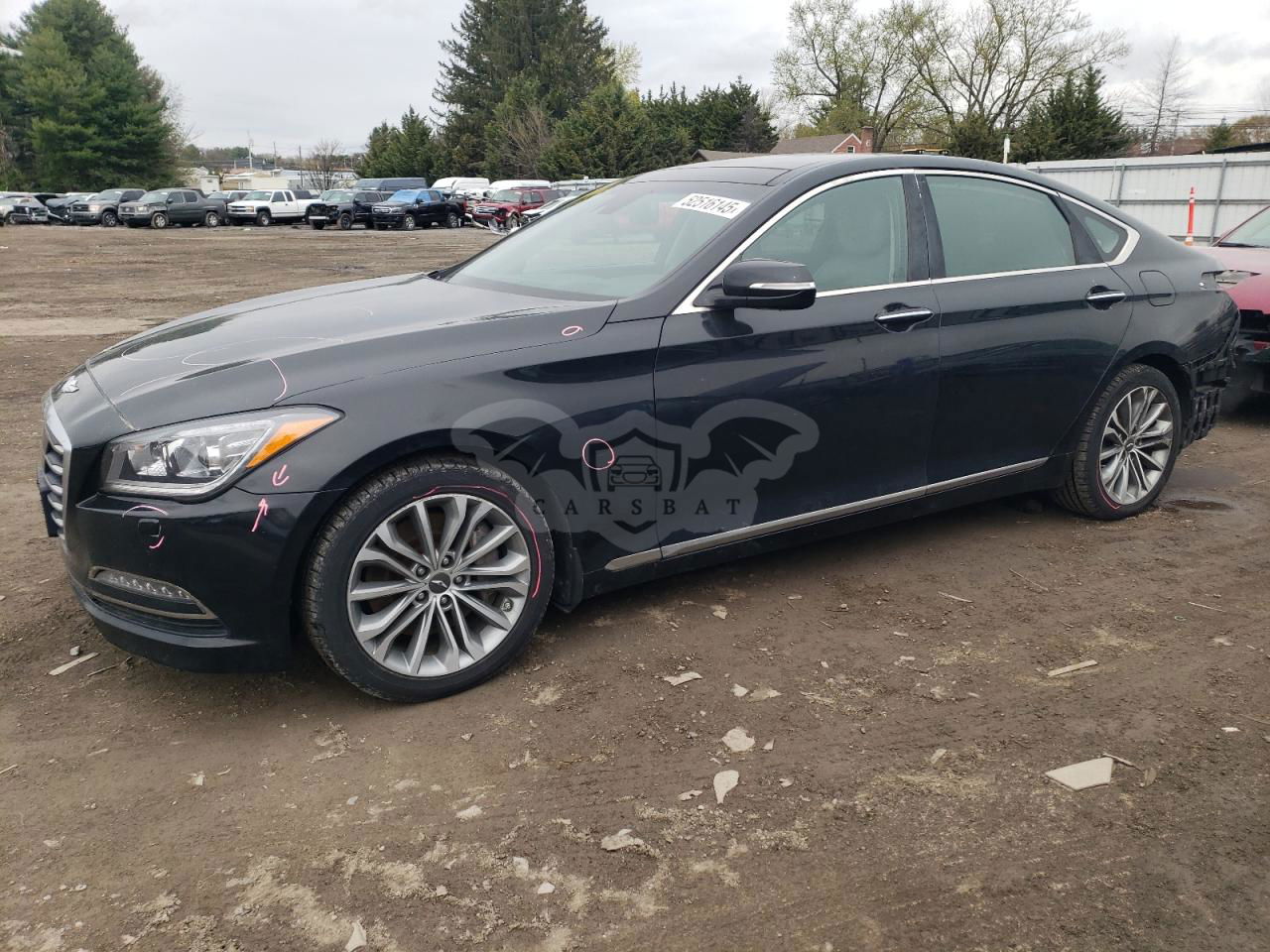 Genesis G80 BASE 3.8L  6 2017