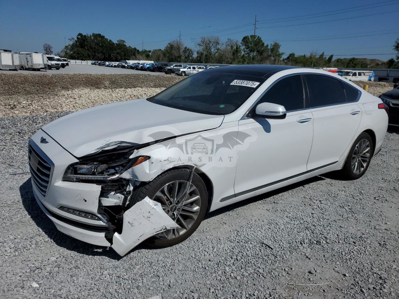 Genesis G80 BASE 3.8L  6 2017