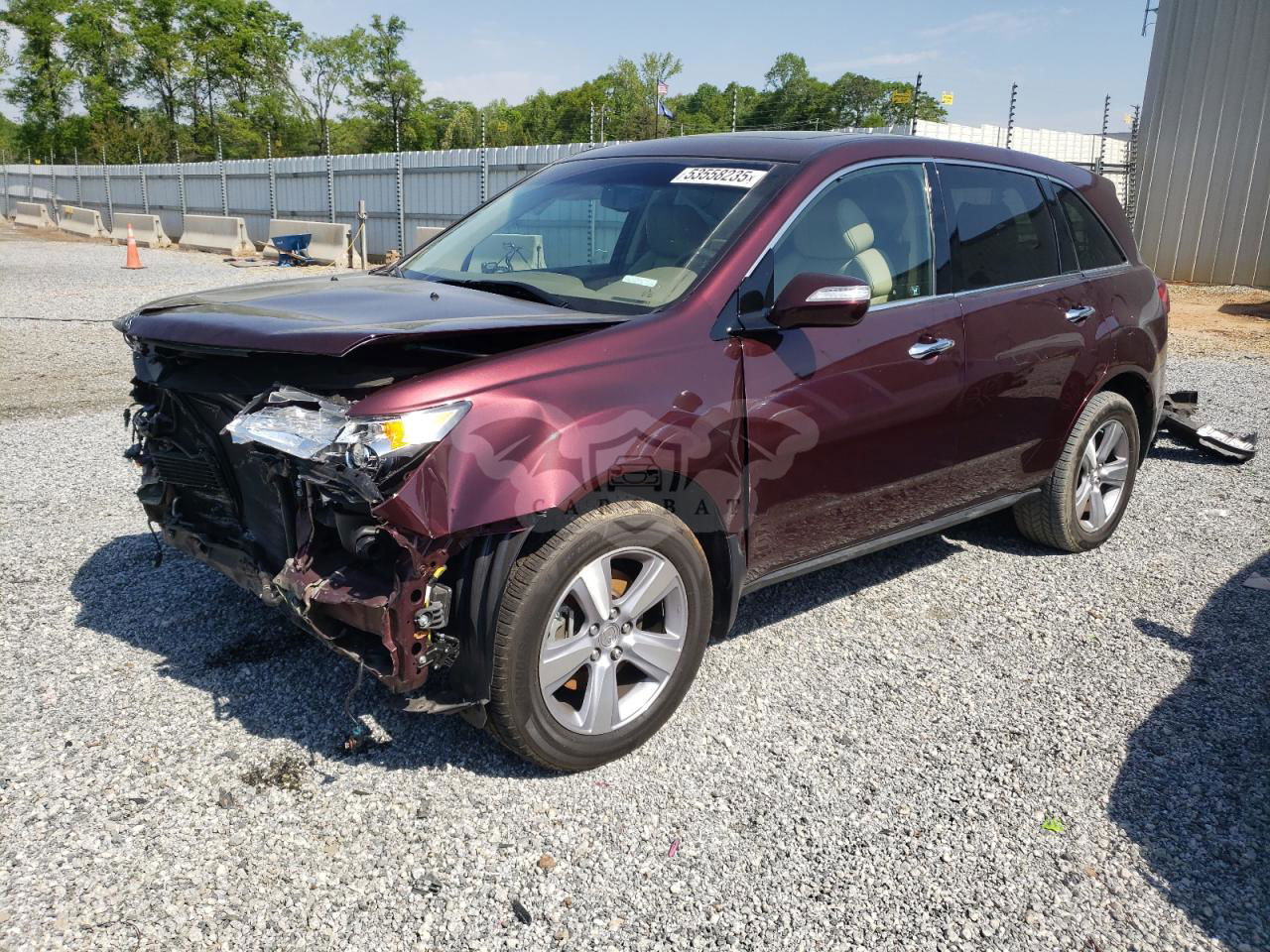 Acura MDX 3.7L  6 2012