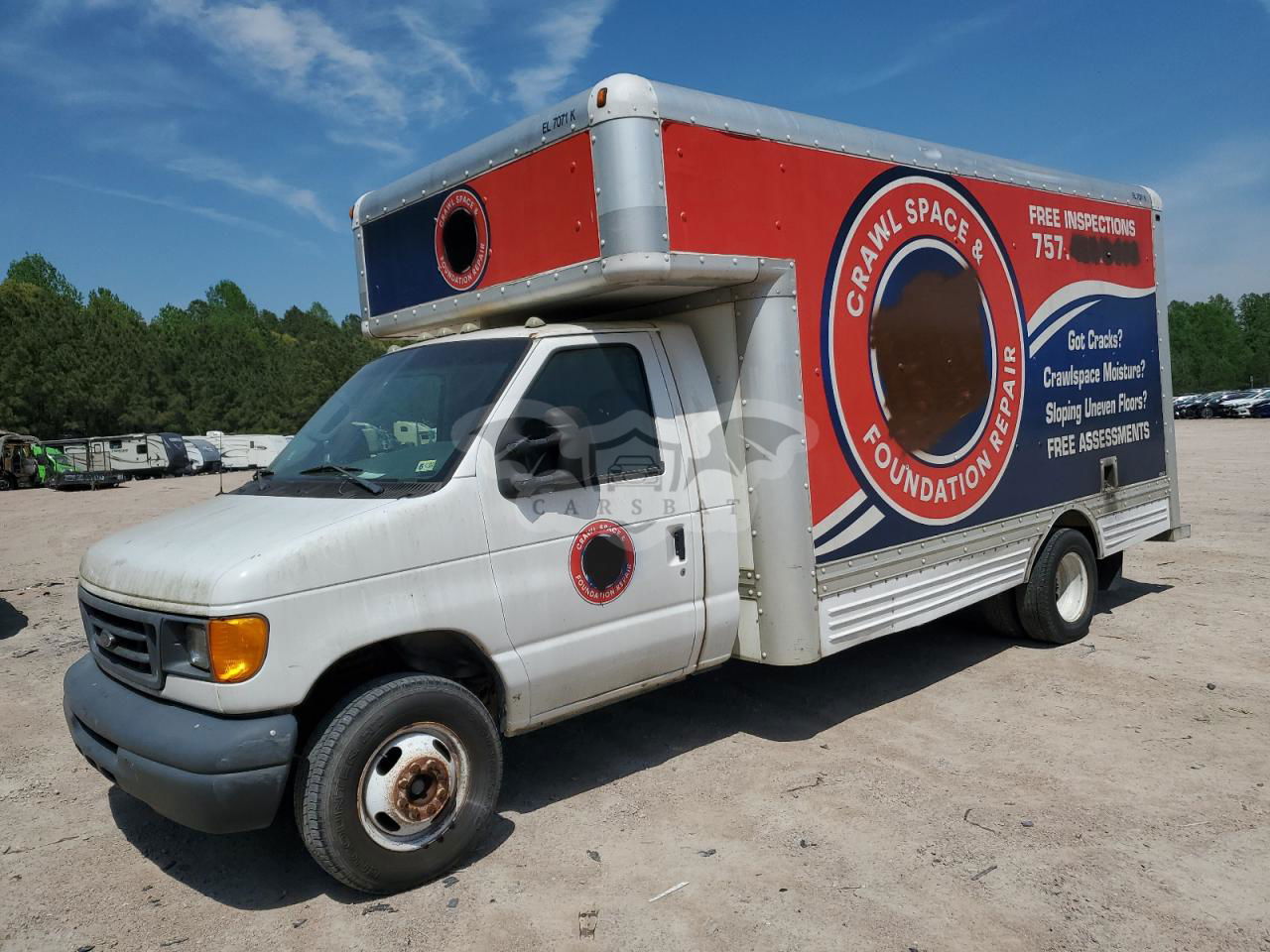Ford Econoline E450 SUPER DUTY CUTAWAY VAN 6.8L 10 2006