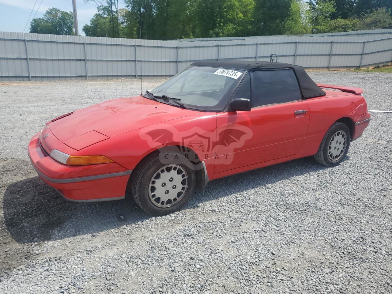 Mercury Capri XR2 1.6L  4 1991